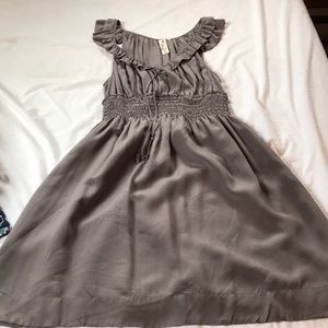 Grey mini dress